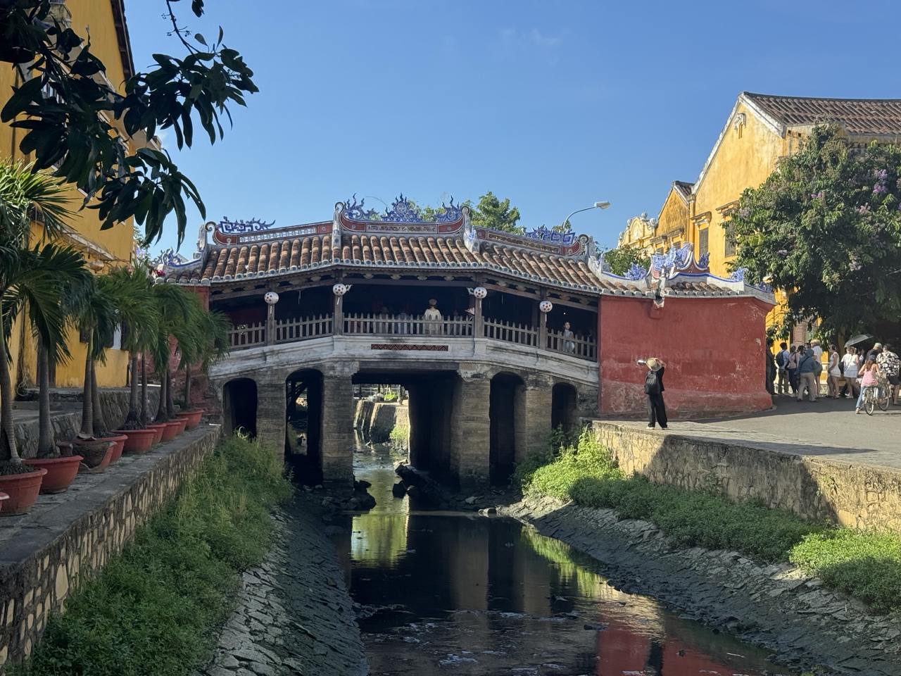 The Japanese Covered Bridge in Hoi An