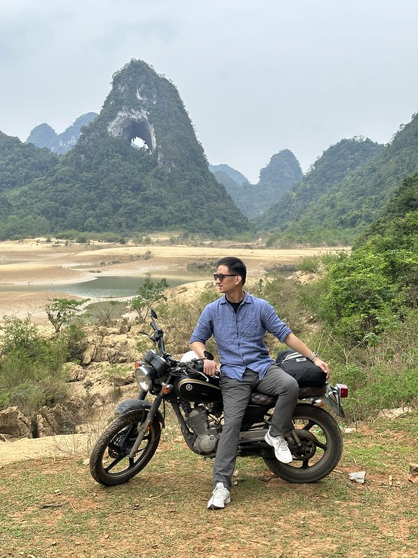 God's Eye viewpoint on the Ha Giang Loop, northern Vietnam