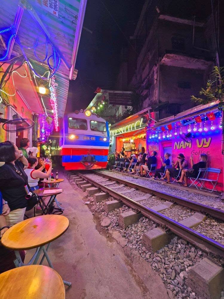 Hanoi Train Street local view