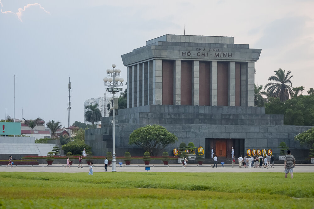 Ho Chi Minh Mausoleum in Hanoi