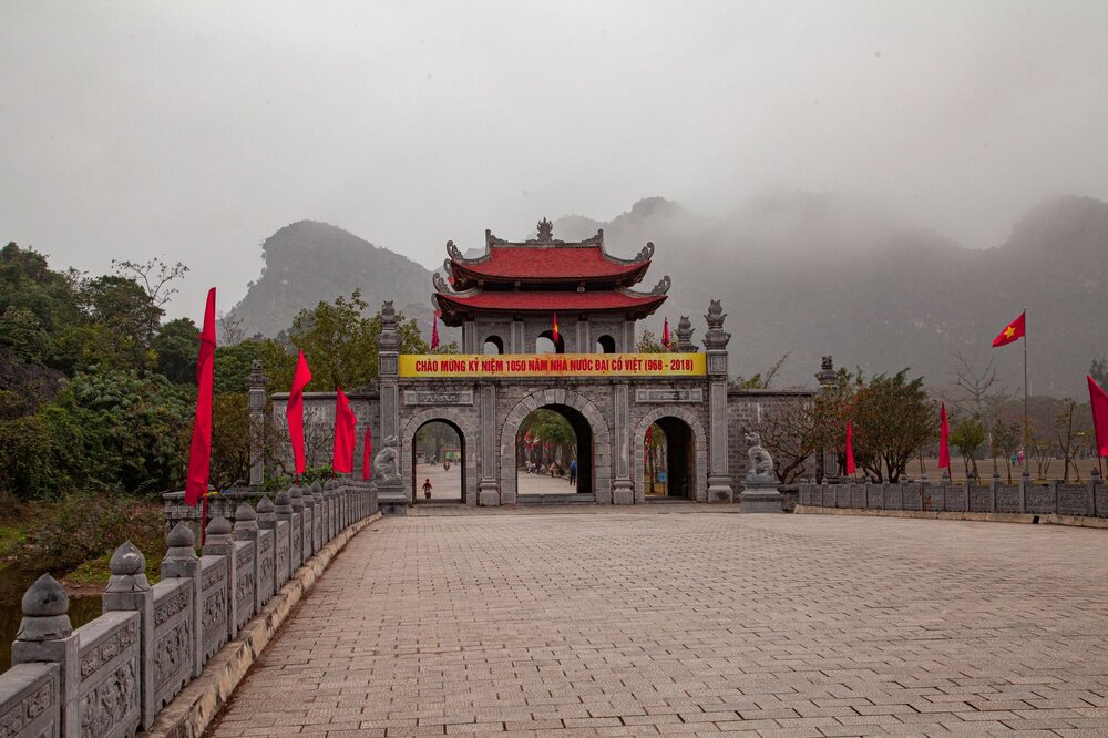 Hoa Lu Ancient Capital December winter quiet bare valley temples atmospheric