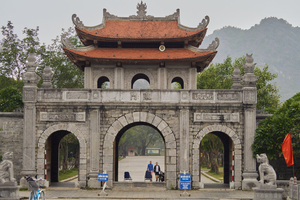 Hoa Lu Ancient Capital gate, Ninh Binh