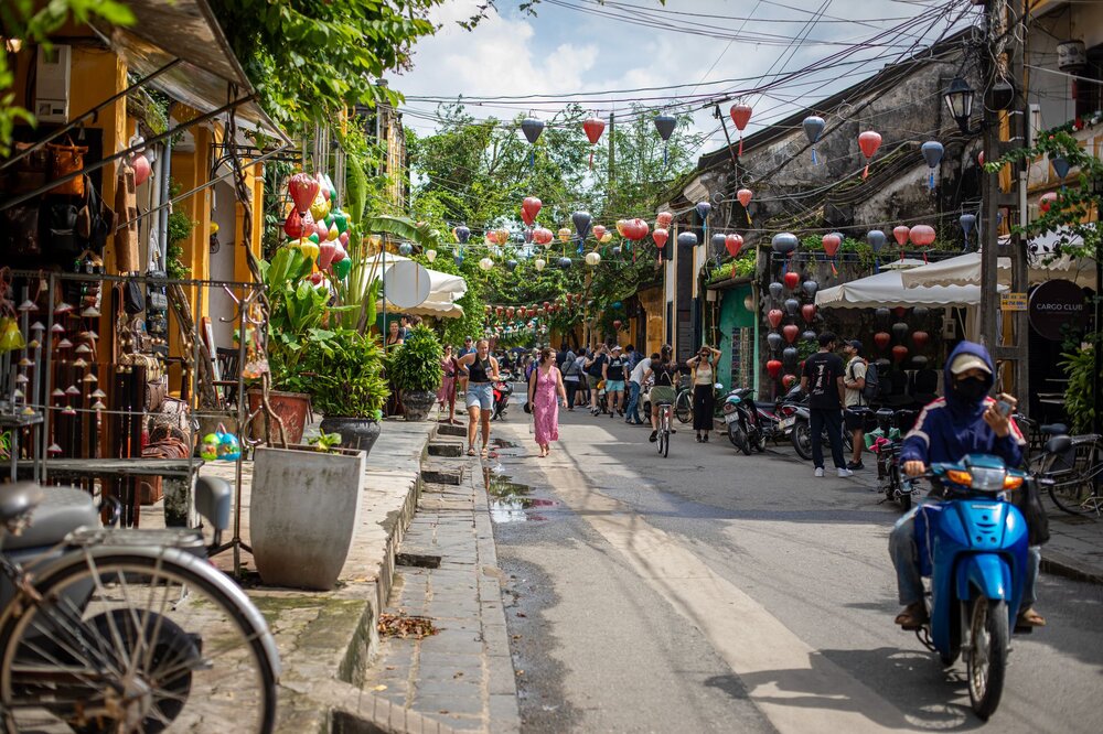Hoi An old town expat long-term living ancient town café slow life Vietnam