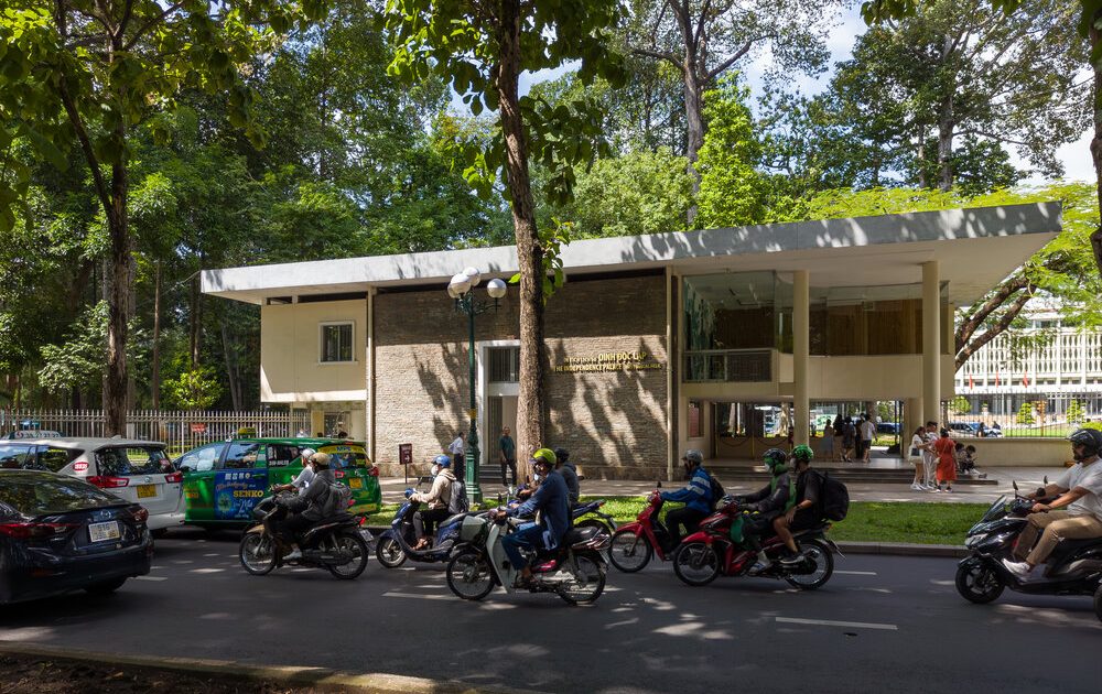 Independence Palace facade, Ho Chi Minh City