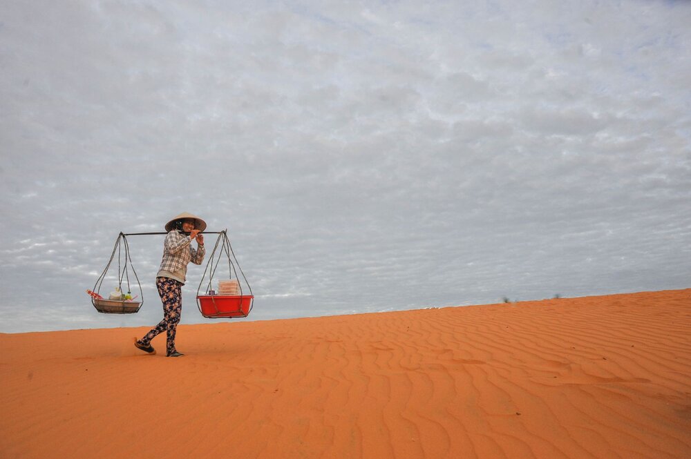 Red Sand Dunes (Bau Do) — Vietnam
