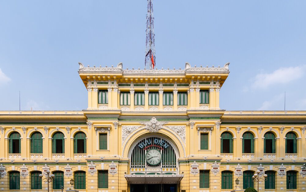 Interior of the Saigon Central Post Office