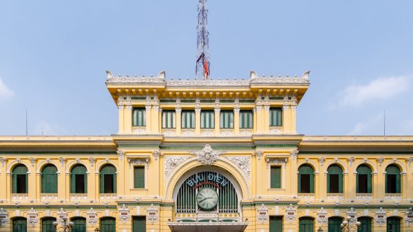 Interior of Saigon Central Post Office, Ho Chi Minh City
