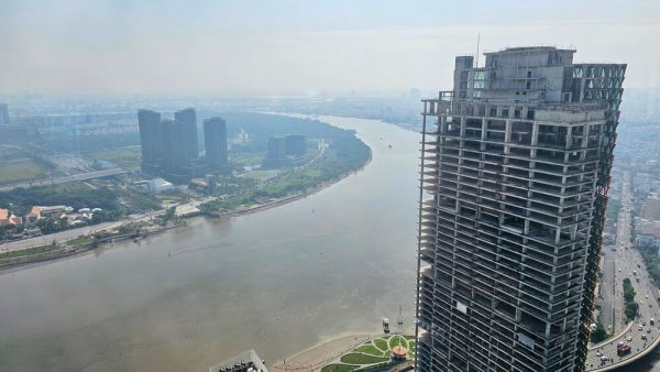 View from Saigon Skydeck, Bitexco Financial Tower, Ho Chi Minh City