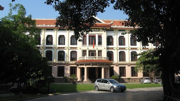 The colonial-era building of the Vietnam National Fine Arts Museum, Hanoi