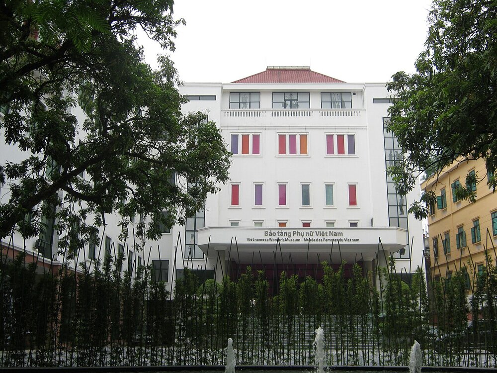 Front of the Vietnamese Women's Museum, Hanoi