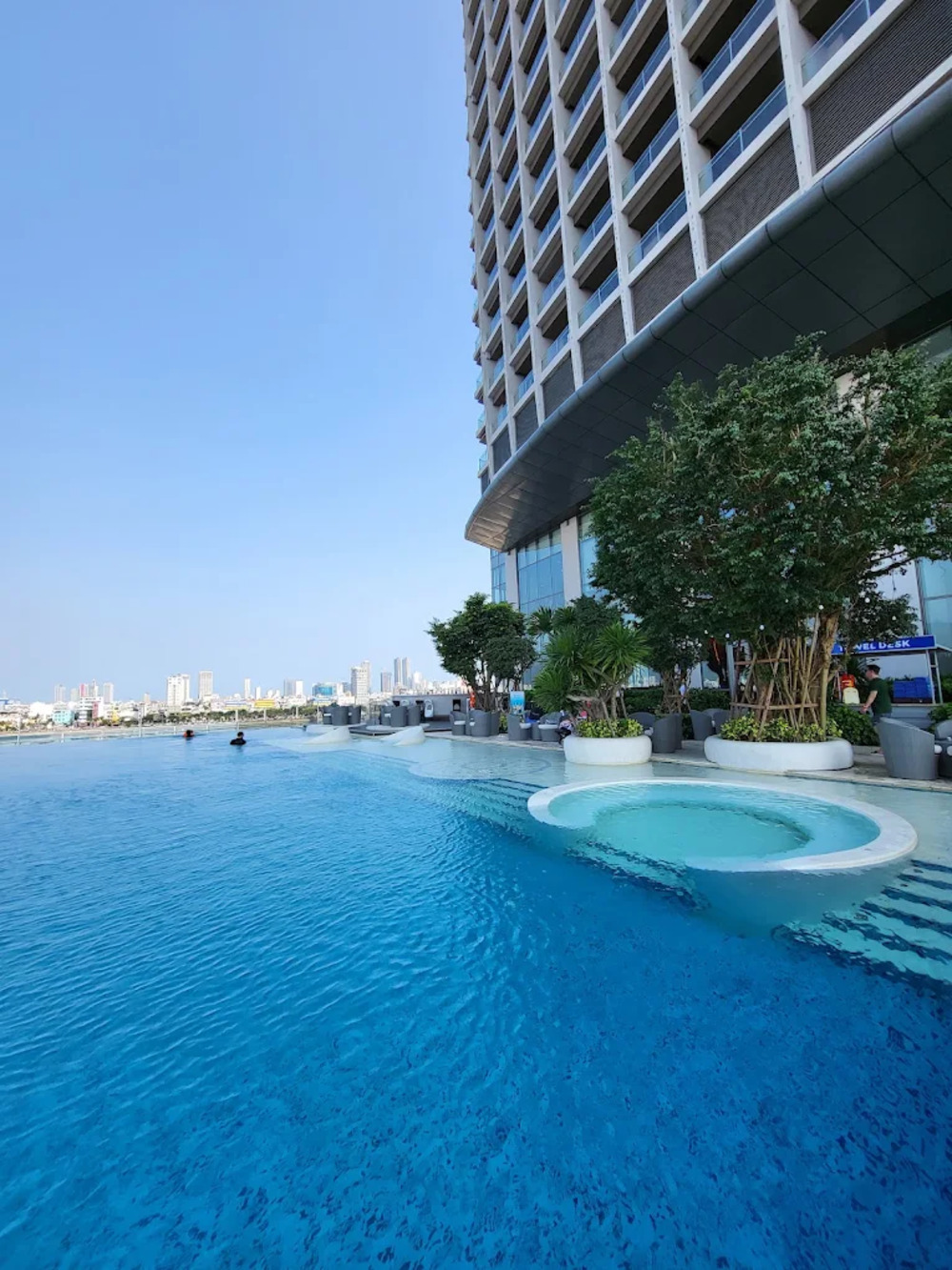 Novotel Danang Premier Han River view from hotel room