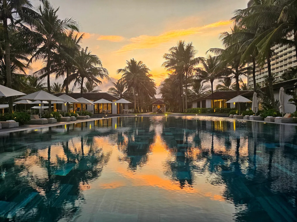 TIA Wellness Resort Da Nang beachfront setting